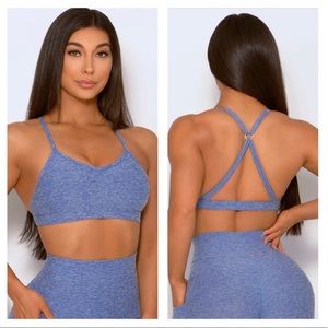 SOLD- Bombshell Sportswear Braid Back Sports Bra XS